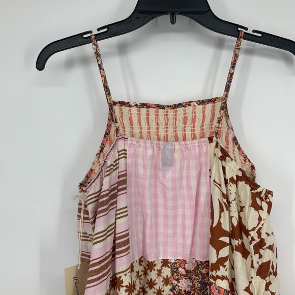 Universal Thread Dress Patchwork Floral Sleeveless Tiered Maxi NWT - Picture 11 of 13